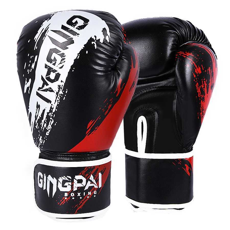 PU Kick Boxing Gloves for Men and Women Karate Muay Thai Free Fight MMA Sanda Training Adults 6 10oz Y251023