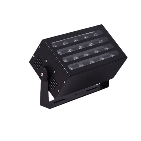 LED Wall Wash Light, RGBW Color Changing Flood Light with Adjustable Bracket, Waterproof Outdoor/Indoor Stage Lighting for Landscape, Building, Event 