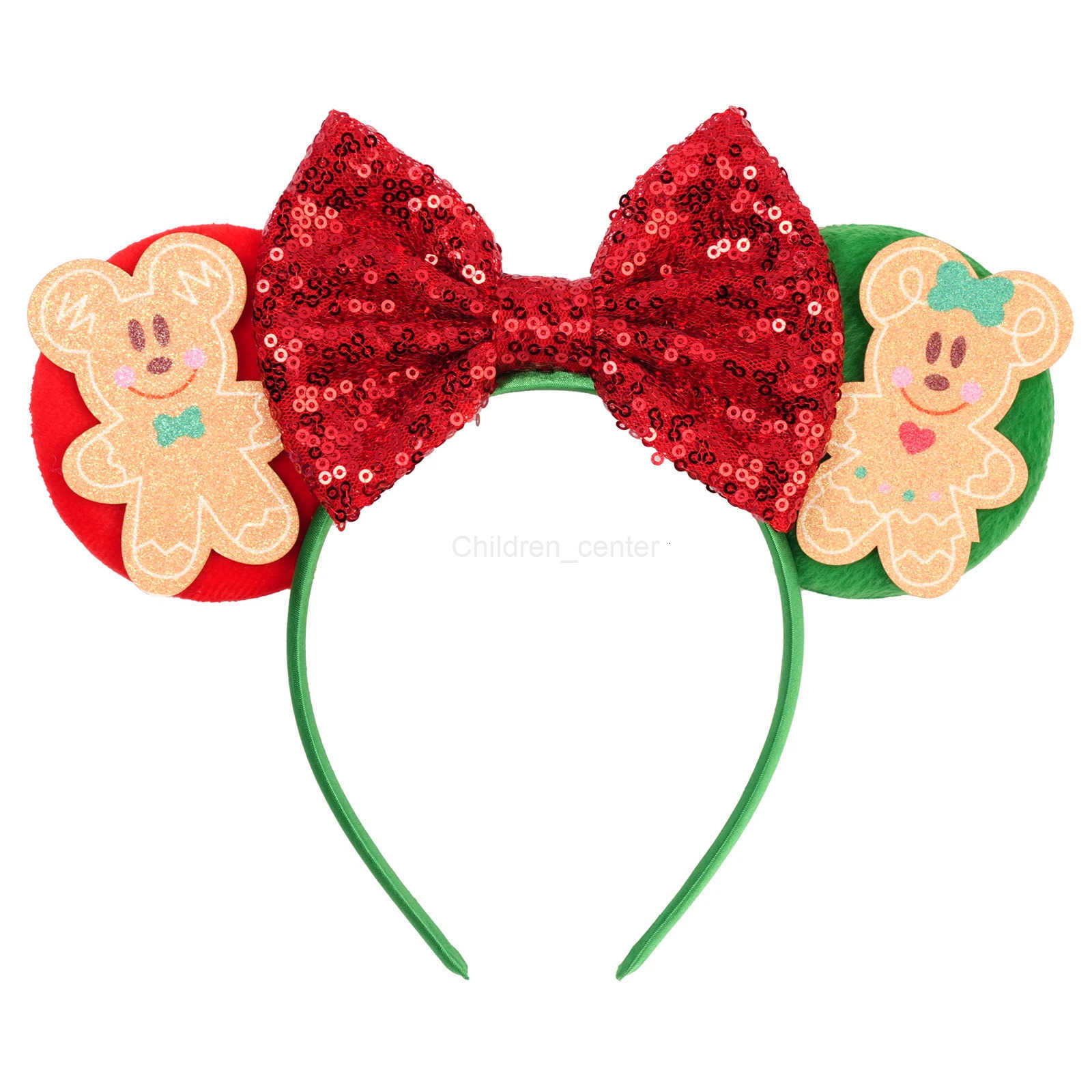 Disney Christmas Mickey Minnie Character-Inspired Hair Straps Featuring Unique Cartoon Bears Ideal For Celebrations & Events Disney designer