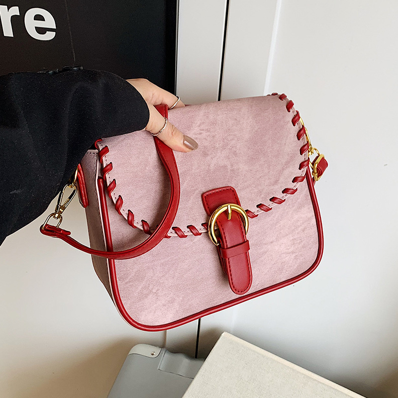 Luxury Brand Designer Bag Trendy Small Bags For Women 2025 New Fashion Color-Block Versatile Crossbody Bag Super Popular Shoulder Small Square Bag