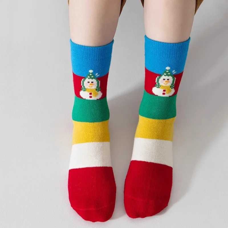 5 PairsSet Christmas Childrens Socks For Girls Boys Winter Kids Socks New Year Cartoon Cute Festive Socks For 212 Years Girl J251024