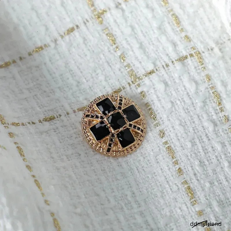 Ladies Jackets: Elegant White Suit Autumn Winter Wool Tweed Jacket, Casual Small Fragrance Outwear, Temperament Blazer Female Top Ddmyfriend
