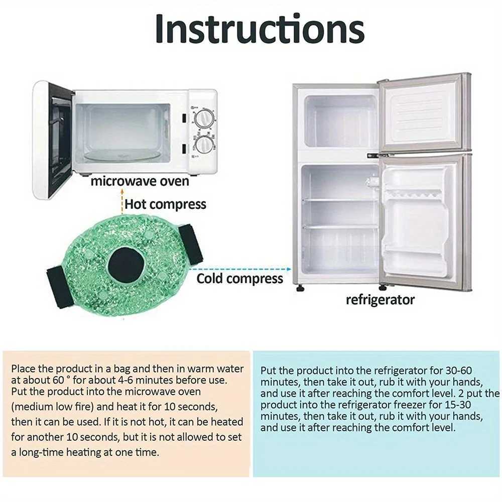 12pcs Hot Cold Gel Ice Pack Reusable Knee Sports Ice Treat Wrap for Ankles Head Shoulders Injuries Soothing Revitalizing UseW251024