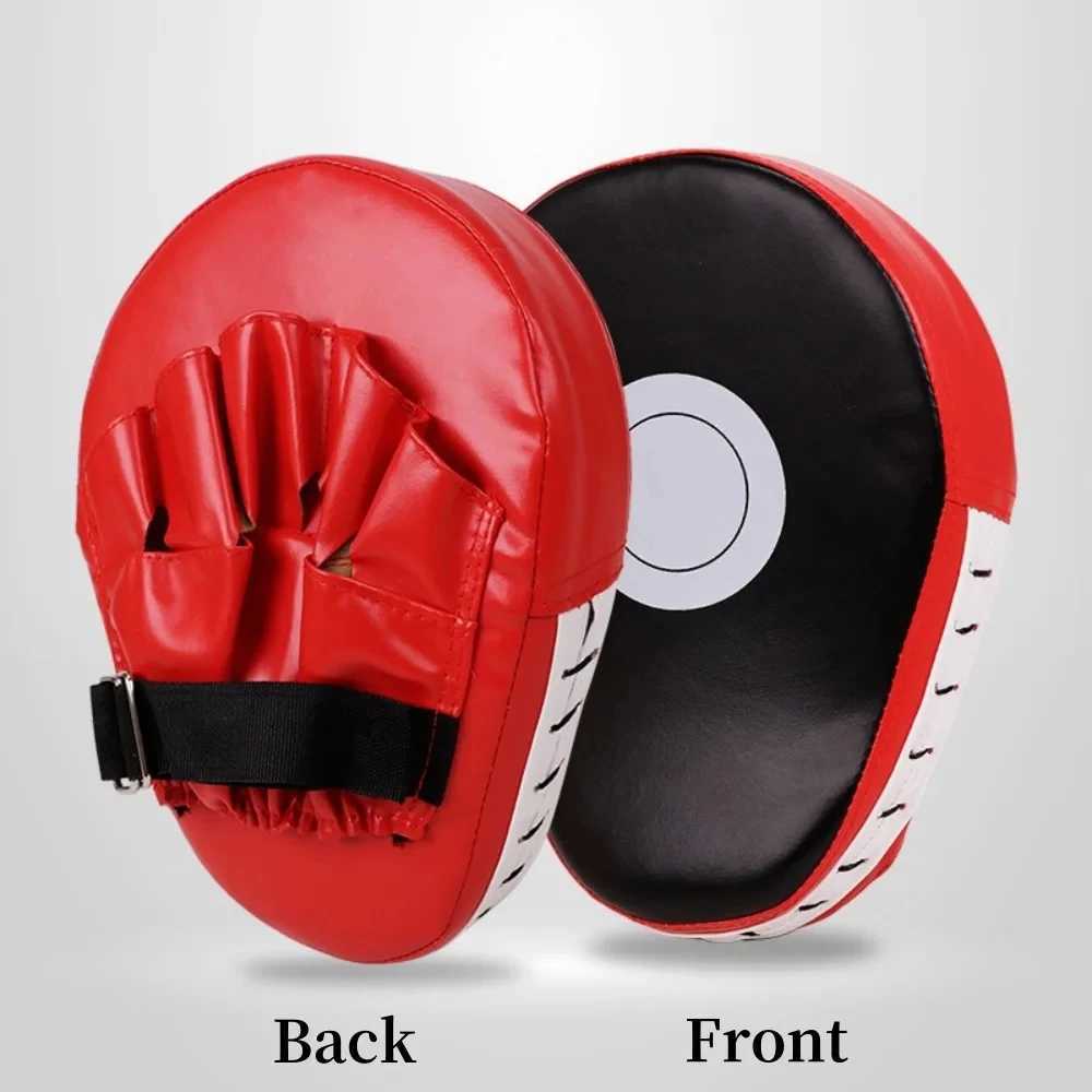 12PCS PU Boxing Hand Target Wear Resistant 5Finger Hand Target Punching Mitts Boxing Focus Pads for Boxing MMA Muay Thai Y251023