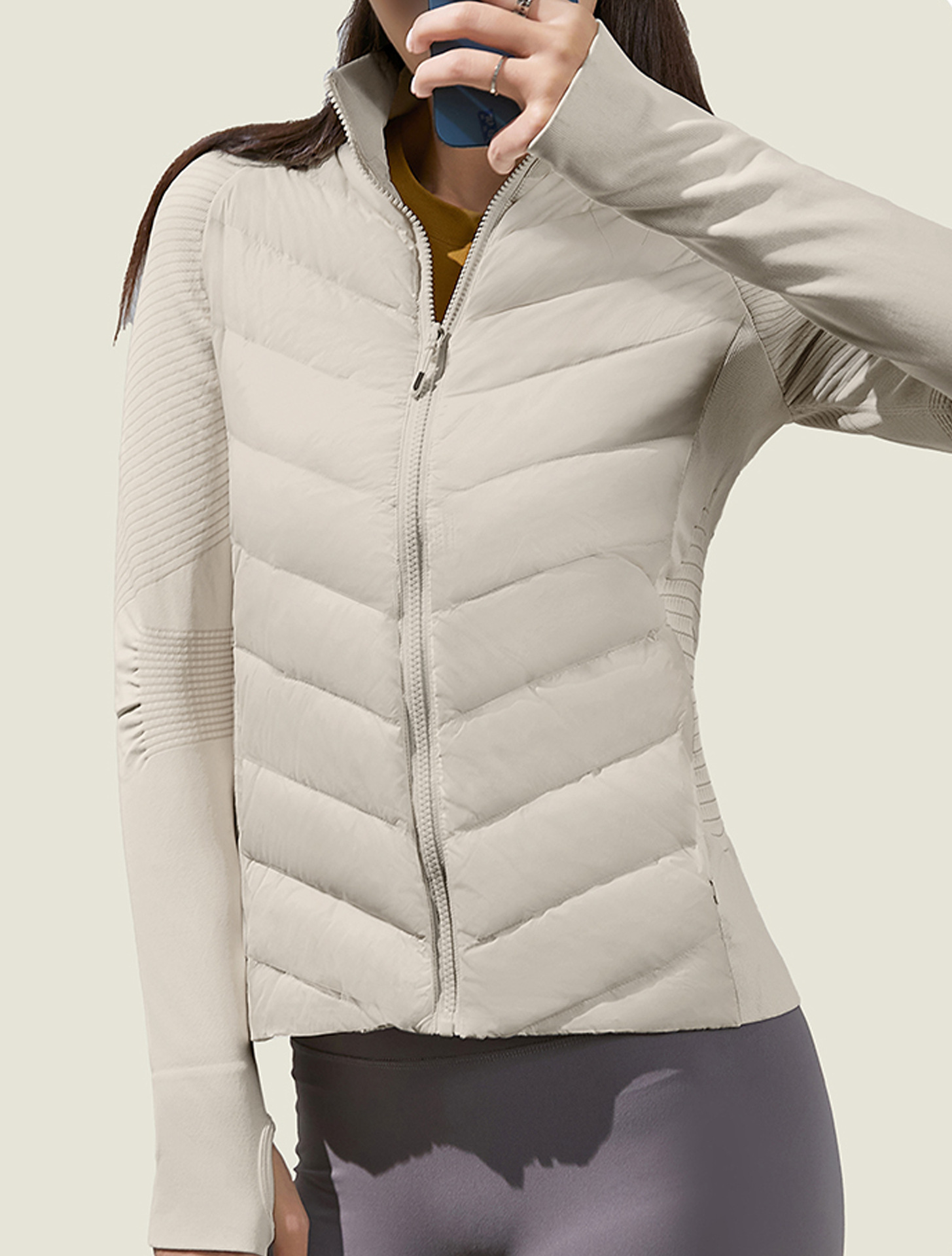 Eco-Friendly Down Filled Sweatshirt from Ideal Outdoor Apparel for Active People