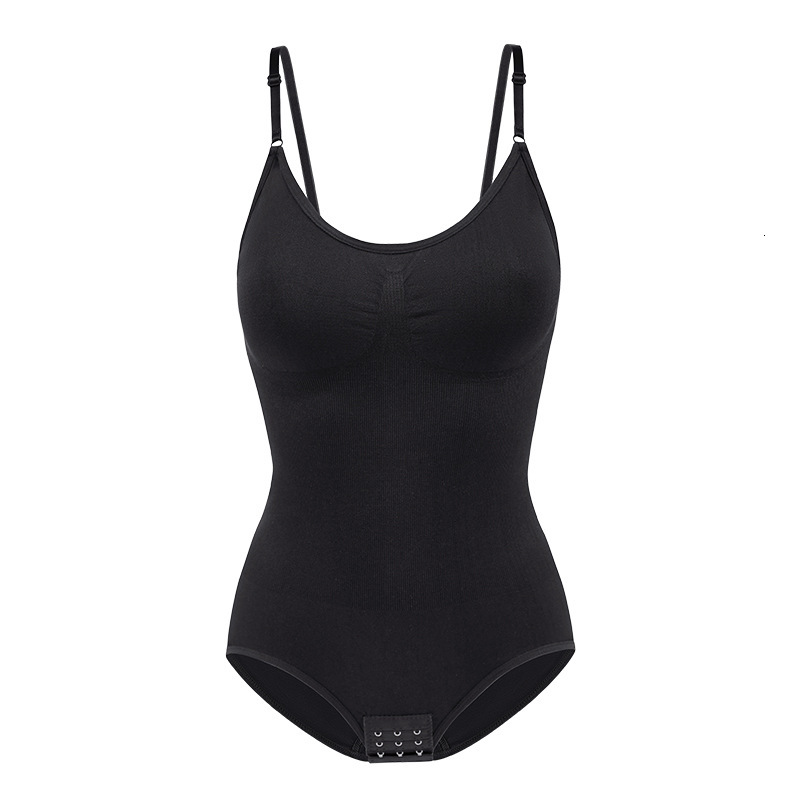 Women's Comfortable and Healthy Full-Body Shaping Underwear with Waist Reduction, Button Closure, Open Crotch, Hip-Lifting, Body Shaping, and Cor