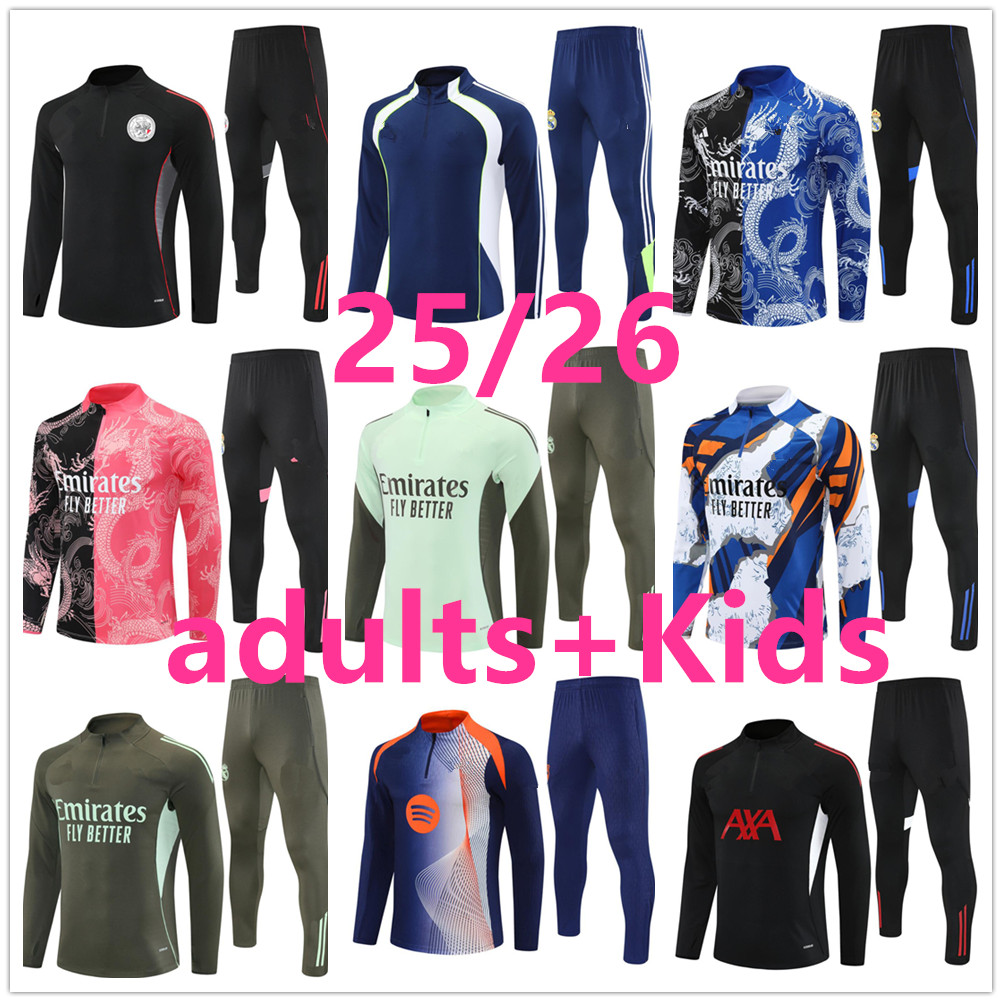 mbappe tracksuit tracksuits football training suits kit chandal futbol 2024 25 kids Men mens jacket tuta set sets Soccer jersey jerseys Sportswear