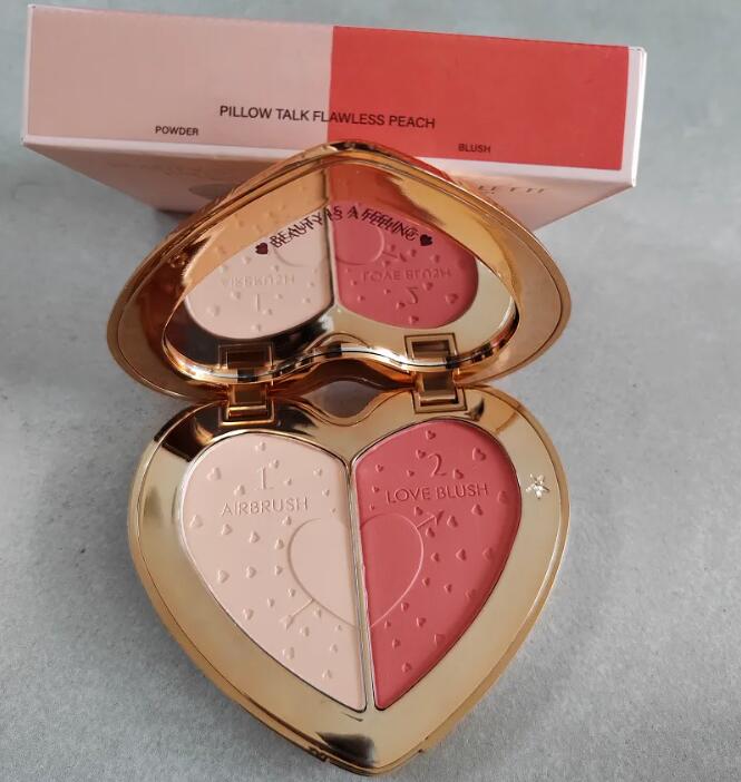 Love blush 13g Beauty Soulmate Face Palette 2 in 1 Airbrush 2 colors PINK PEACH Flawless Face Blusher Health Beauty Face Cheek Cosmetics Blushes Fast Delivery