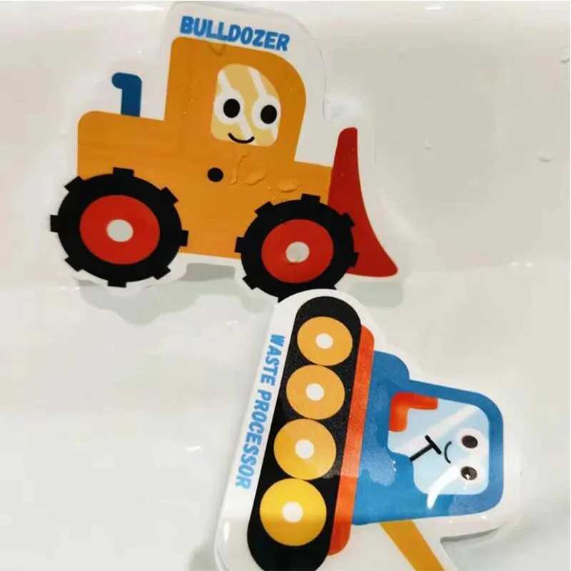 Fun Foam Engineering Vehicle Floating Bathtub Toy Water Play Toy Baby Bathroom Toys Game Baby Bath Toy for Babies Boys Girl Gift J251023