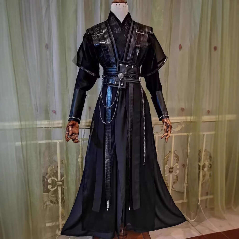 Cosplay Set for Men and Women: Black Costume of Zhou Hui, Xiao Ce'an, Chang Geng, Gu Yun, He Xuan from Mo Ran
