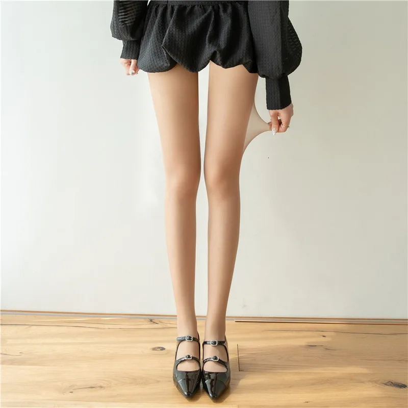 High Elastic Tights Women Fashion Candy Color Summer Spring Hosiery Female Daily Basic FreshColored Pantyhose Slim Legged Socks 251018