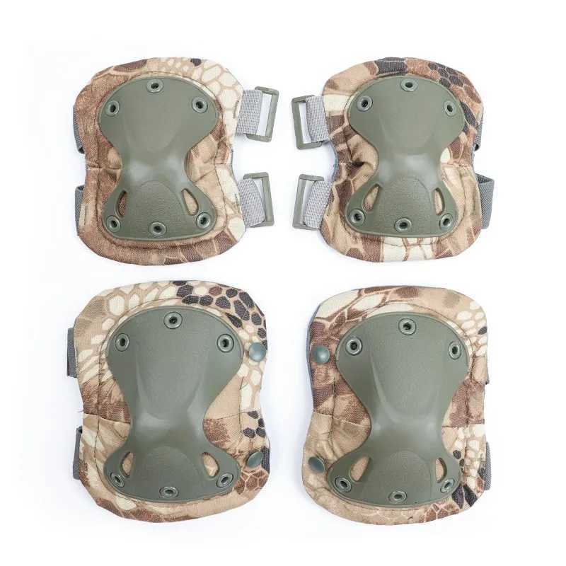 Unisex Camo Tactical KneePad Elbow Pads Knee Protector For Men Women Outdoor Sport Working Hunting Skating Safety Gear KneecapW251024