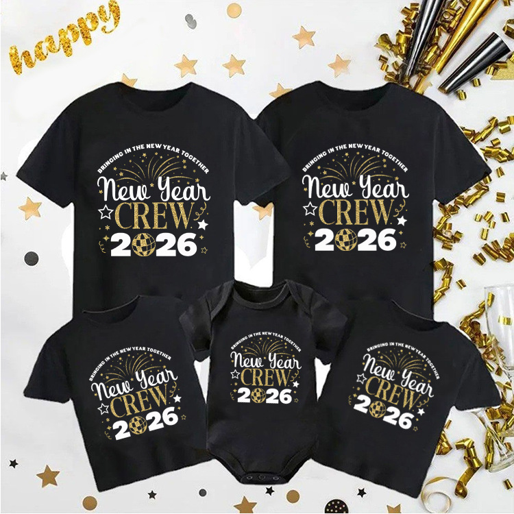 Christmas Family-Themed Tee Shirts Personalized Prints Available for All Ages