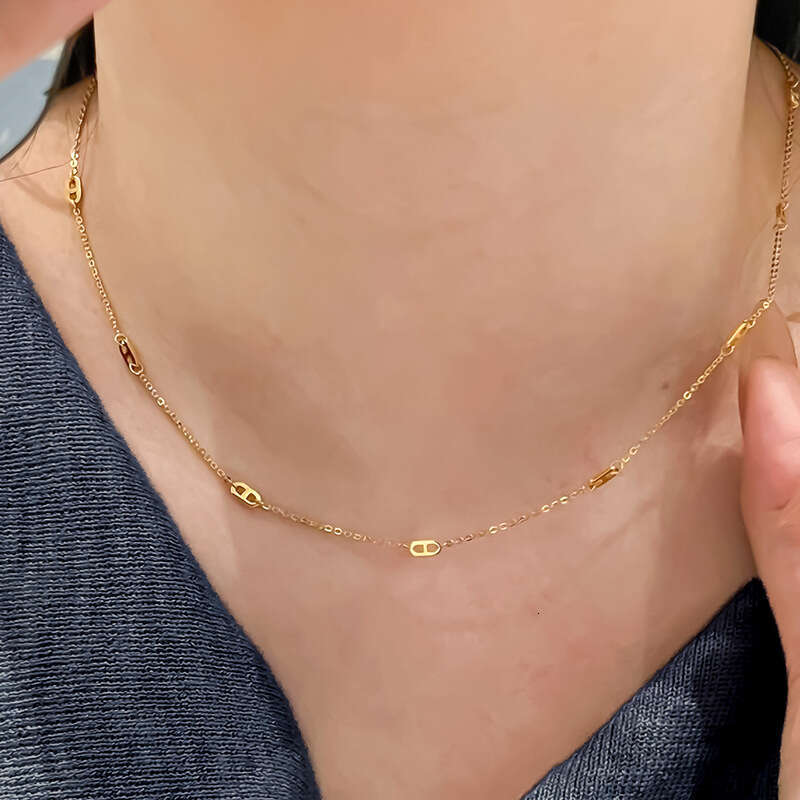 High-end Pig Nose Thin for Women, Commuting Versatile Exquisite Simple Necklace