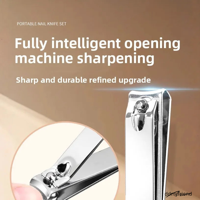 Complete Manicure Set: Round Tail Contouring Clippers, Nail Cutter, And Beauty Tool Kit Ddmyfriend