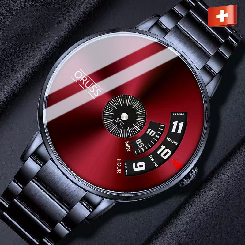 Premium Youth-Inspired Male Chronometer Wristwatch: High-Tech Styling Meets Precision Engineering