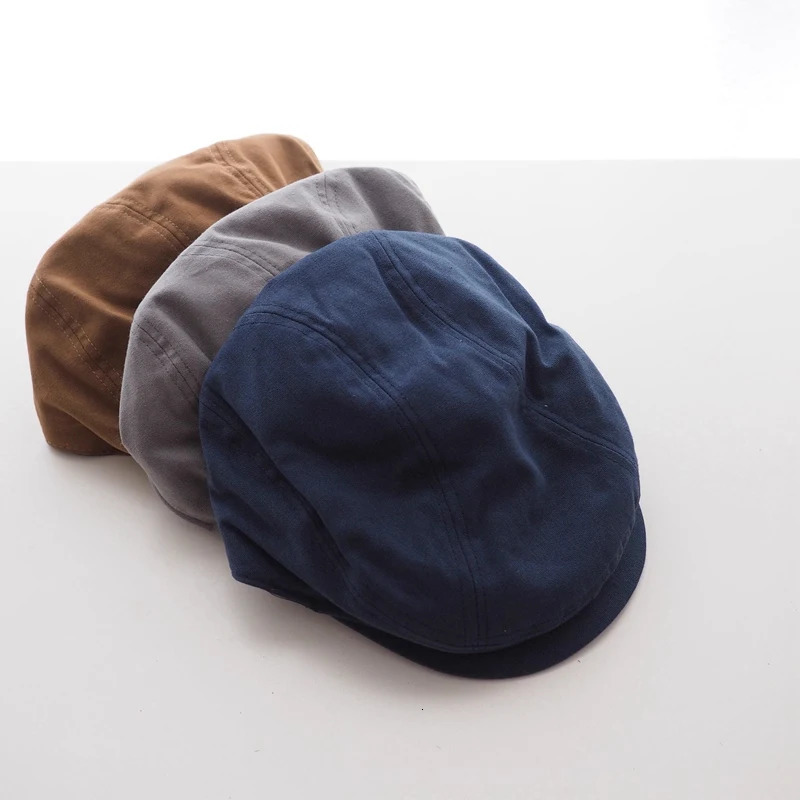 Oversize Beret Caps for Men sboy Hat Big Head 64cm Cotton Dad Flat Irish Caps Large Cabbie Hat Women Fashion Octagonal Cap 251021