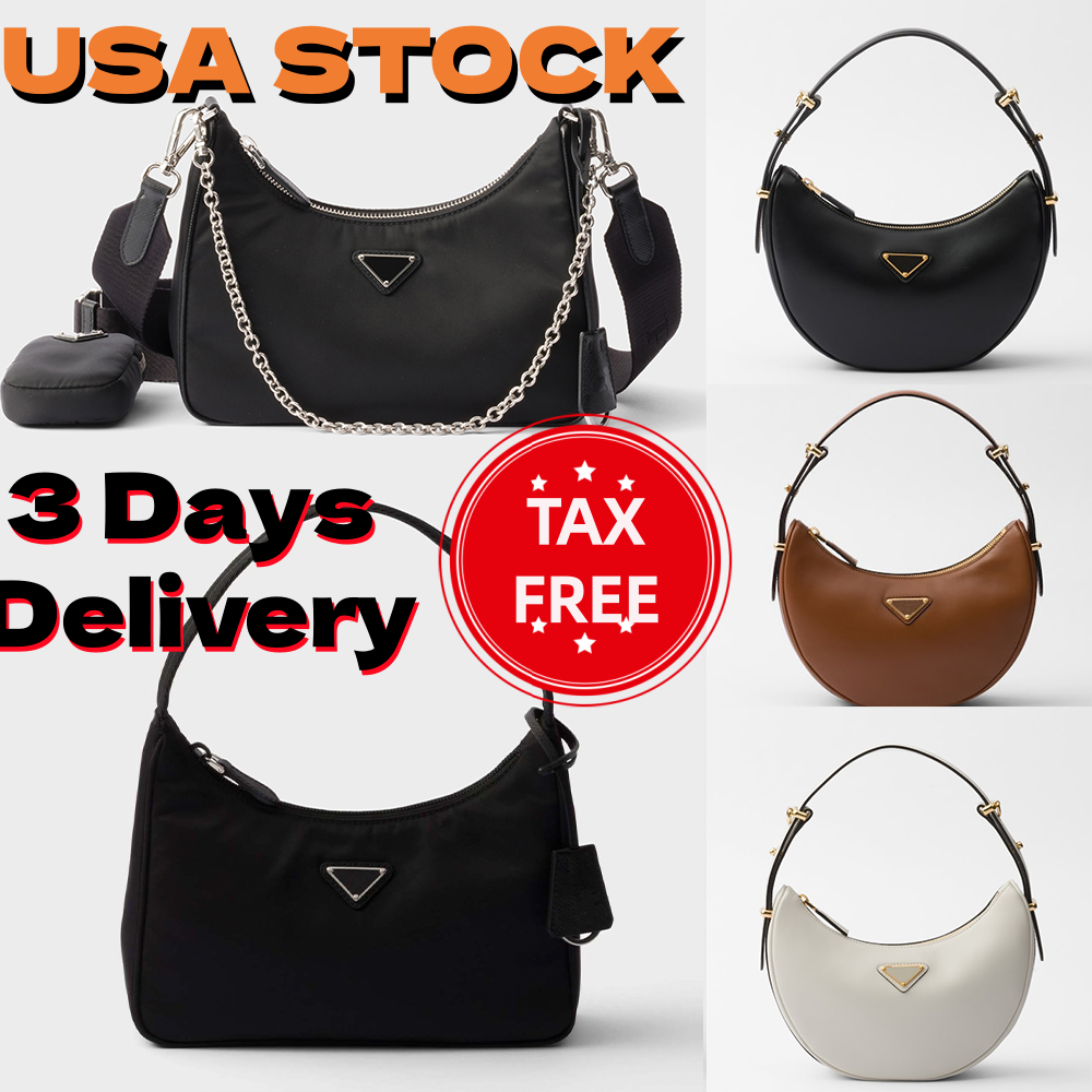 Designer Bag tote bag Shoulder Bags Wallet Three-in-one underarm bag crossbody bag Fashion Totes Leather Recycled nylon Handbag Women Bags Shopping Bag 10A