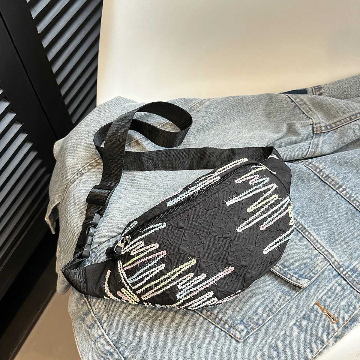 Waist Bag Crossbody Fanny Pack Sports Festival Workout Traveling Running Casual Wallets Waist Pack Phone Bag Belt BagsL251024