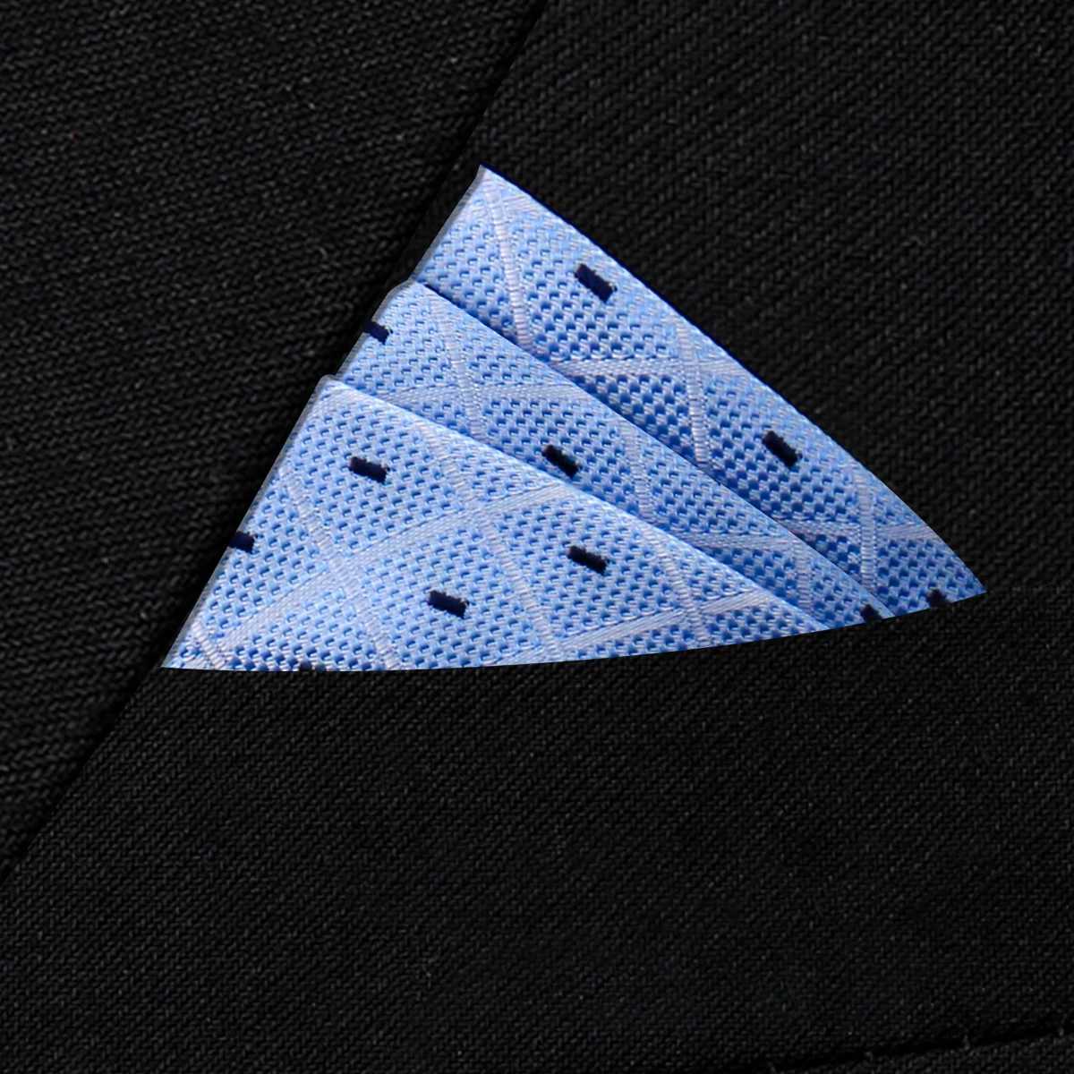 Men Pocket Square Suit Accories Newest design Jacquard Woven Handkerchief M Brown Clothing Pocket Handker Hot S Wedding Y251024