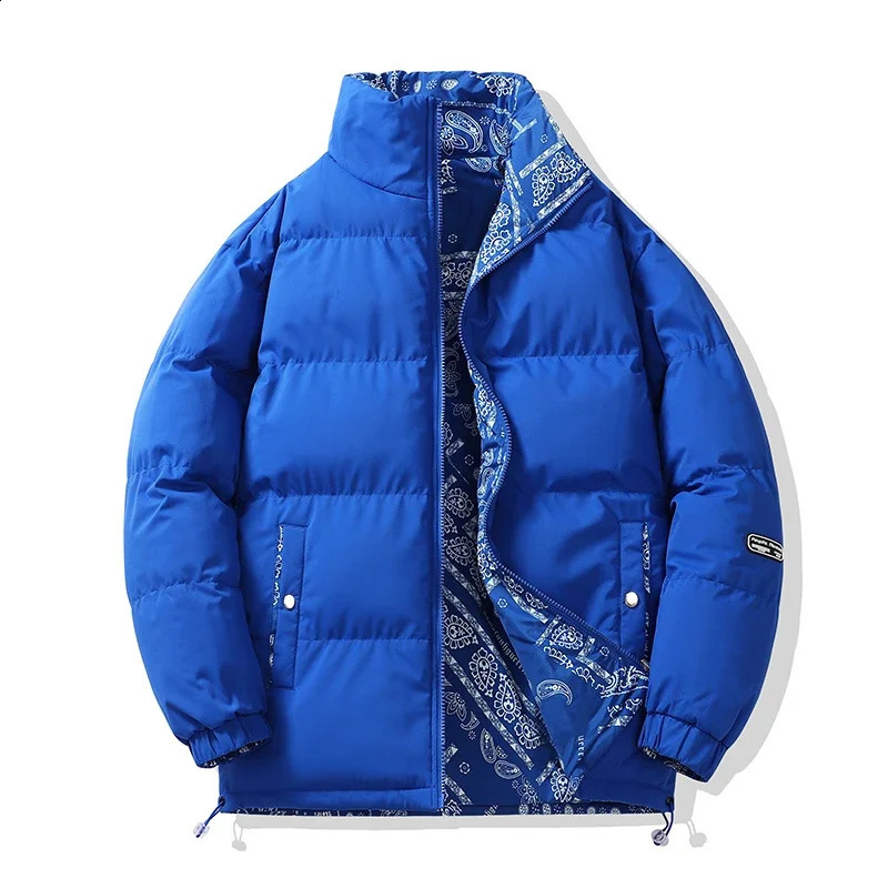 Loose Thickened Men Streetwear Winter Jacket for Men Fashion Casual Parkas Man Warm Windproof Male Cotton Clothing 251020