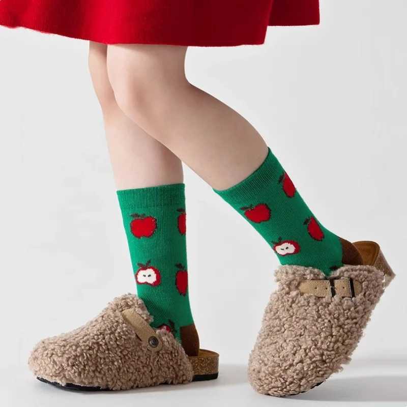 5 PairsSet Christmas Childrens Socks For Girls Boys Winter Kids Socks New Year Cartoon Cute Festive Socks For 212 Years Girl J251024