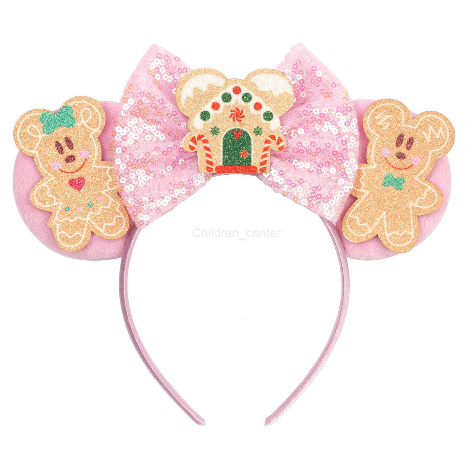 Disney Christmas Mickey Minnie Character-Inspired Hair Straps Featuring Unique Cartoon Bears Ideal For Celebrations & Events Disney designer
