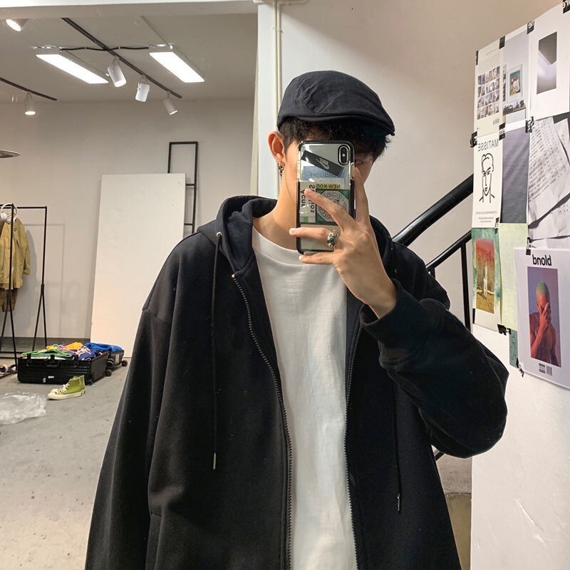 Designer Hoodie Jacket Tracksuit Men Polo Veste Coat Hooded Sweatshirt Jacket For Men, Spring New Style, Hong Kong Style, Loose Casual Trendy Top, Ver