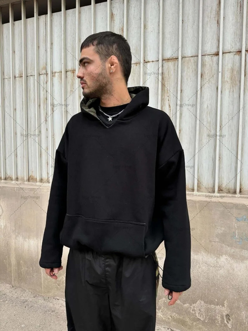 Harajuku Vintage Letter Print Street Loose Sweatshirt Women Y2K 2025 Hip Hop Camouflage Rock Casual Fashion Oversized Hoodie Men 251018