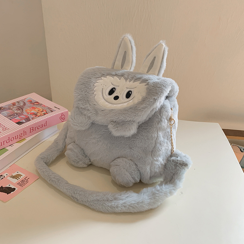 New Cartoon Fashion Cute Children's Mini Backpack Plush Cute Girl Designer Backpack Boy Cute Single Shoulder Crossbody Bag