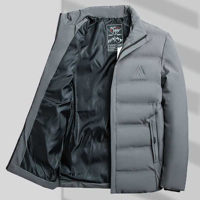 Winter Mens Jacket Fashion Men Thermal Parkas Coats Casual Classic Outwear Windbreaker Warm Padded Jackets Men Clothing Z251024