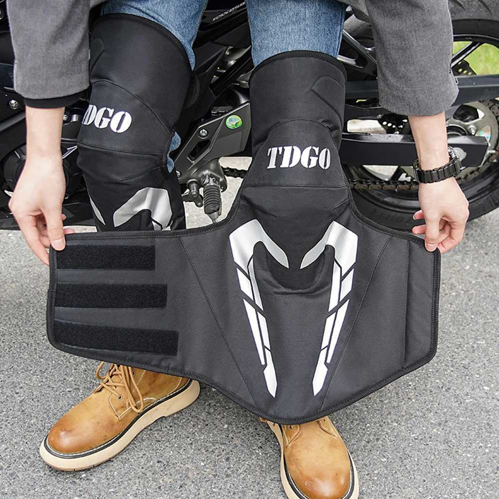 Winter Motorcycle Riding Knee Warm Pads Moto CE2 Protective Gear Fall Cold Protection Windproof Leg Guards For Men WomenW251024