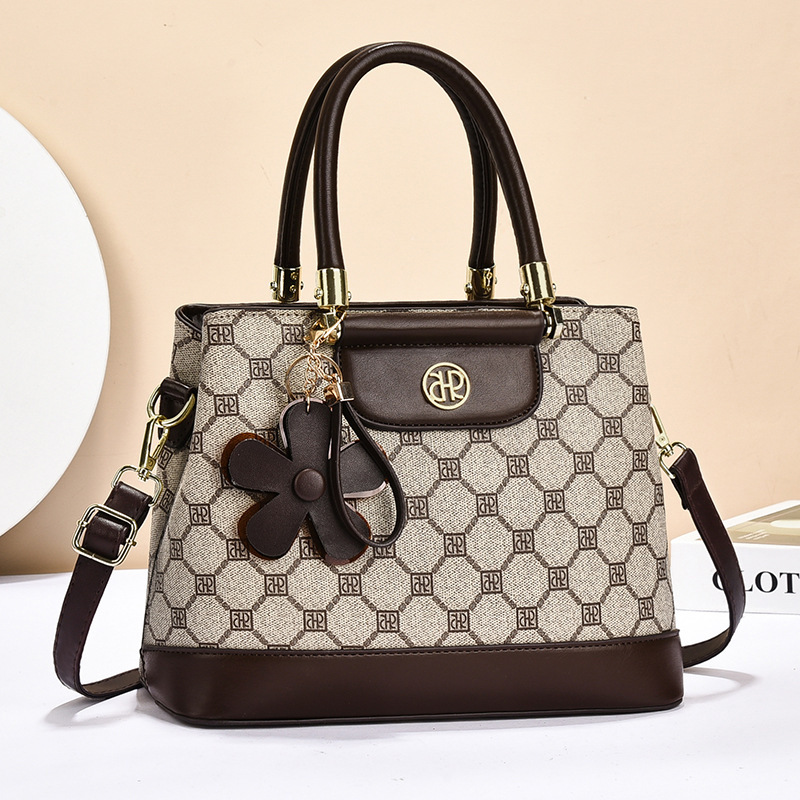Luxury Brand Designer Bag Mother's Day Handbag Women's Bag 2025 New Model Bag Ladies Bag Large Capacity Middle-Aged Mom Bag Commuting Casual