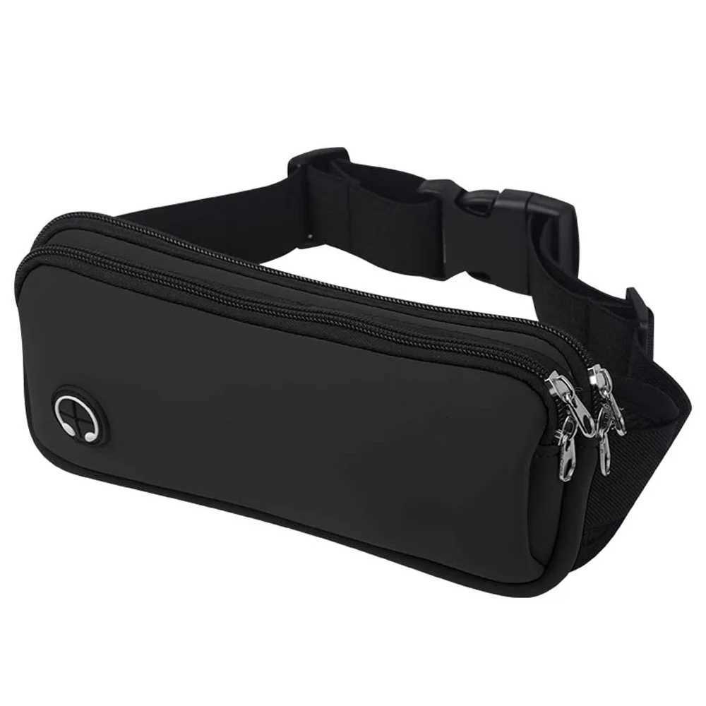 Sports Fanny Pack Women Belt Bag Men Running Waist Bag Phone Black Gym Bags Running AccessoriesL251024
