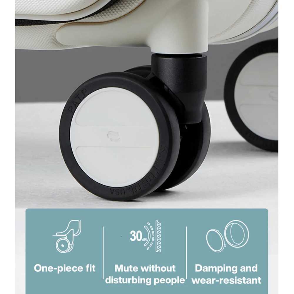 Hanke New Design Luggage Business Travel Suitcase Carry On Boarding Cabin Trolley Case PC Material Rolling Spinner WheelsW251024