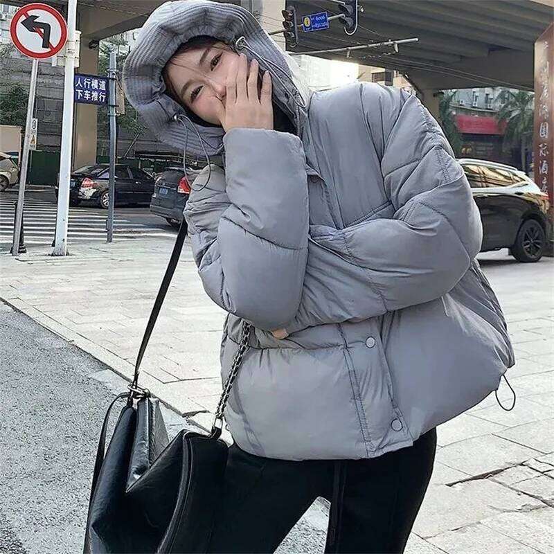 2025 New Women Jacket Winter Parka Down Cotton Jacketsloose Thick Warm Hooded Parkas Casual Long Coat Waterproof Outwear Womens Coat