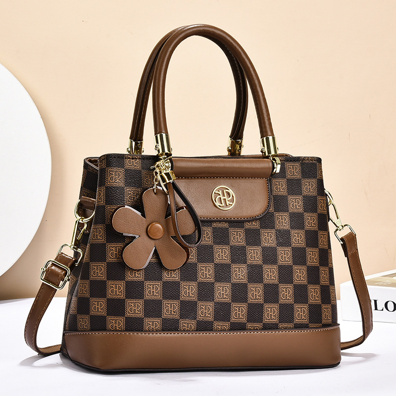 Luxury Brand Designer Bag Mother's Day Handbag Women's Bag 2025 New Model Bag Ladies Bag Large Capacity Middle-Aged Mom Bag Commuting Casual