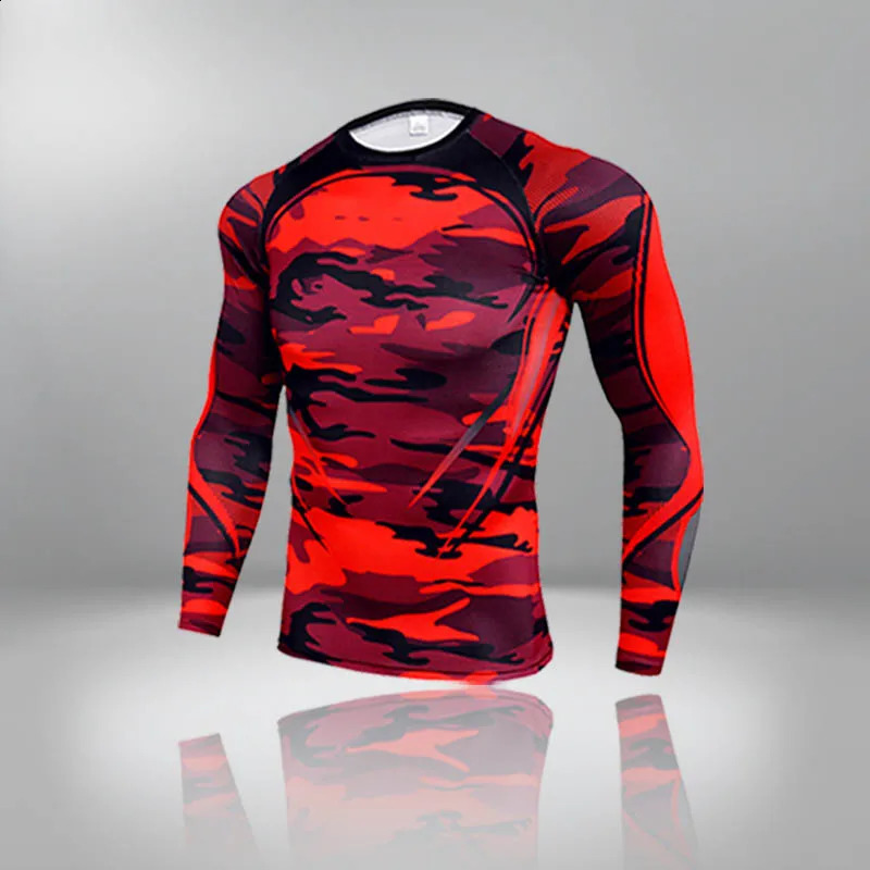 Quick Dry Fitness Mens Thermal Underwear For Men Thermo Clothes Winter Compression Quick Dry Long Sleeve Tshirt Sports Shirt 251018