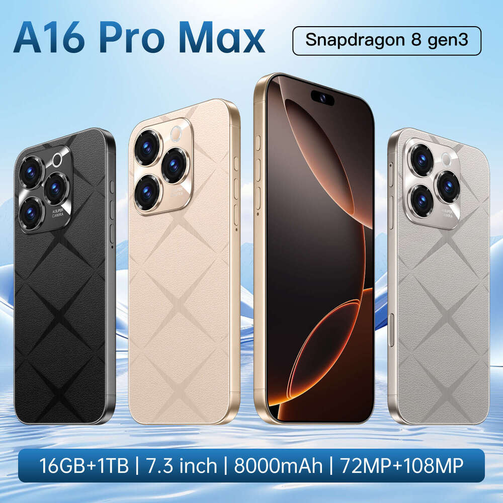 A Pro Max GB Mobile Phone Camera Button Android Version True G All Network Compatible Smartphone