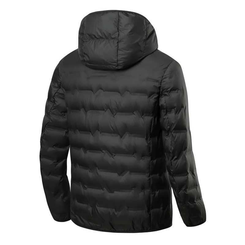 JNLN Mens Winter Down Jacket Duck Down Lightweight Padded Jackets Hiking Camping Climbing Trekking Graphene Lining Warm Coat Z251024