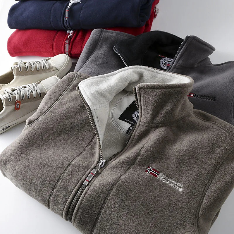 FGKKS 2023 Casual Jacket For Men Thickened Wool High Quality n Warm Fashion Male 251015