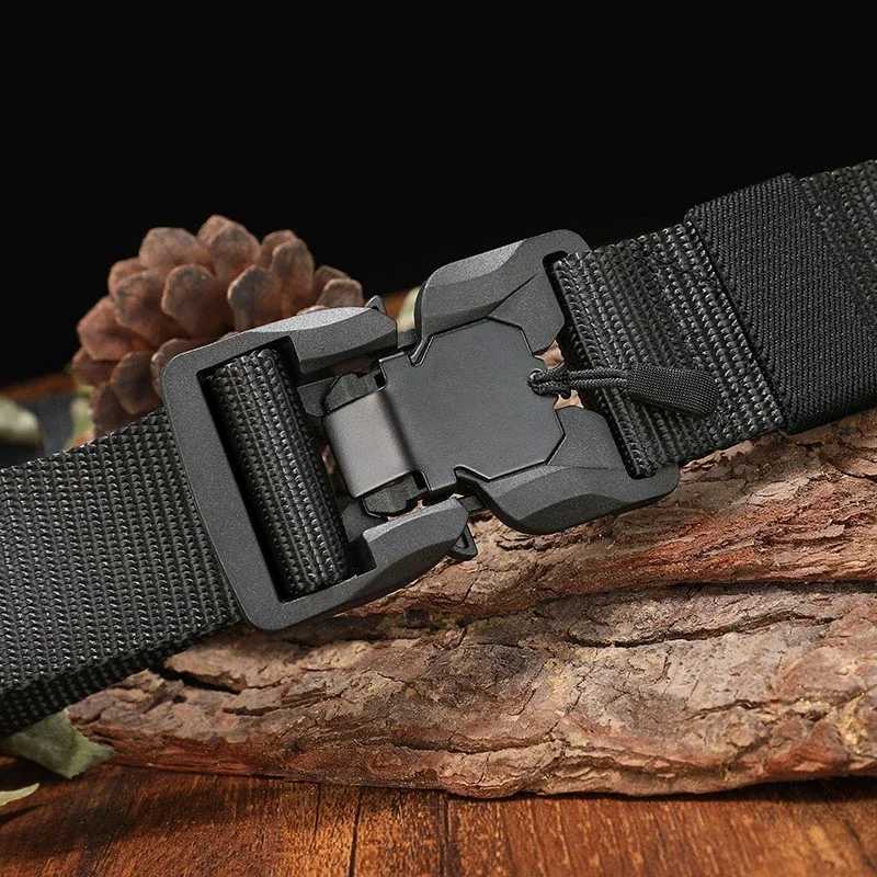 New Mens 125cm Buckle Belt Nylon Braided Lightweight Breathable Daily Commuter Mens Belt men fashion Belts W251024