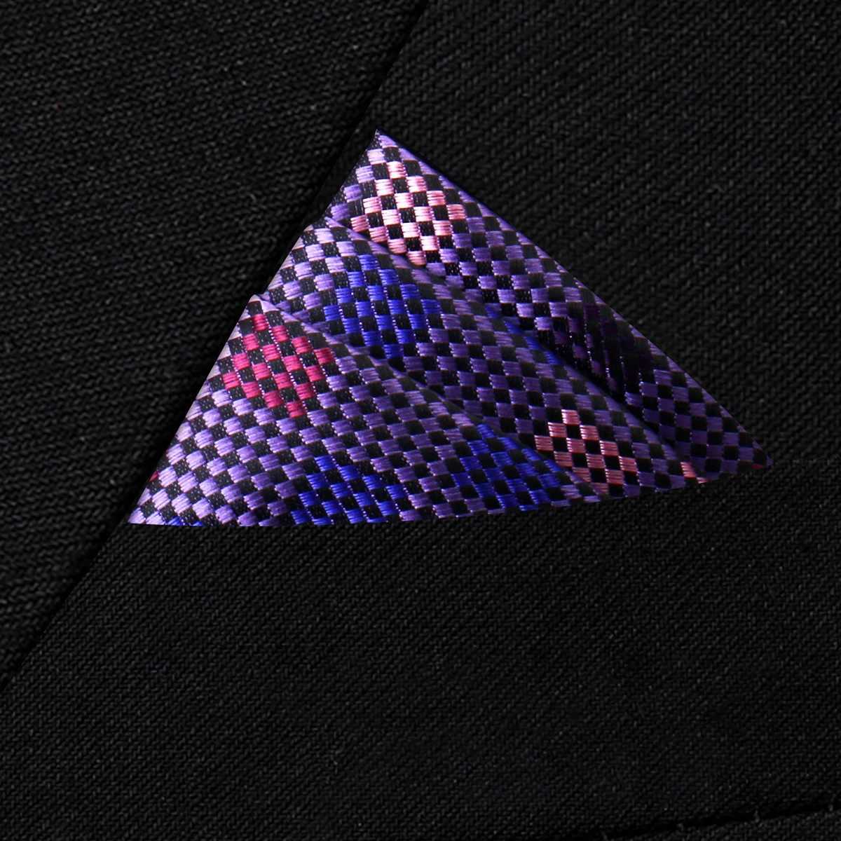Men Pocket Square Suit Accories Newest design Jacquard Woven Handkerchief M Brown Clothing Pocket Handker Hot S Wedding Y251024