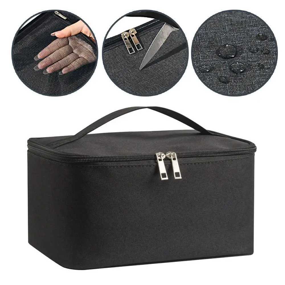 Waterproof Toiletry Bag for Men Women Large Capacity Travel Cosmetic Makeup Bag Portable Oxford Fabric Wash Bag with HandleT251024