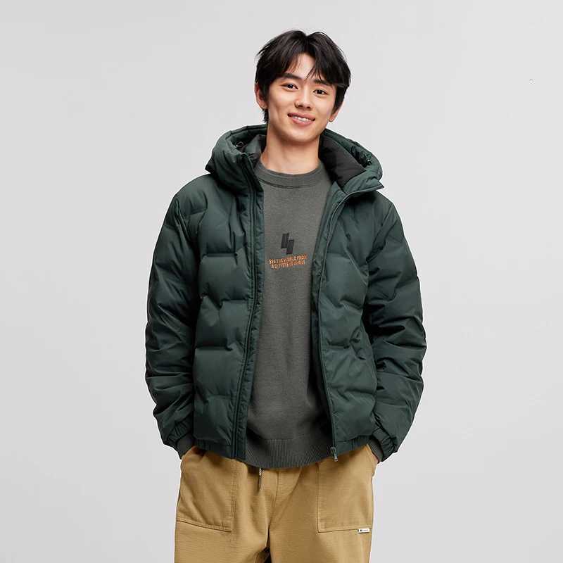 Semir Down Jacket Men 2024 New Waterproof Hooded Outerwear Winter Clothing Solid Color Versatile DirectInjection Down Thickened Z251024