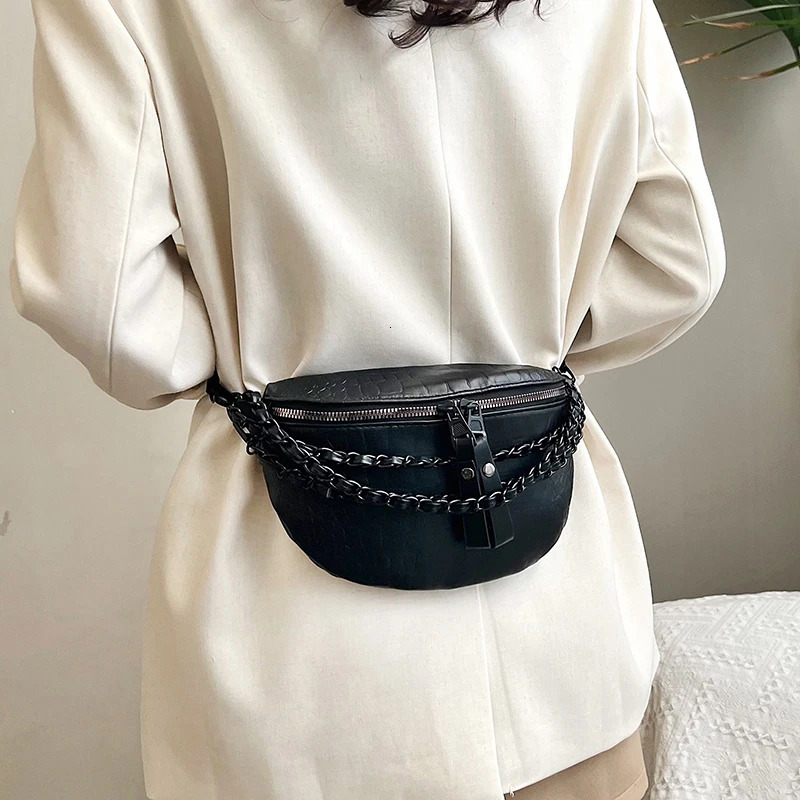 fashion Women Crossbody Chest Bag soft Leather Waist y ladies Shoulder Bags Phone Packs ner Pack Purse 251014