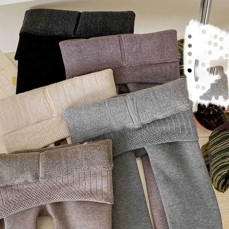 MILANCEL Kids Leggings Fur Lining Girls Tights Skinny Warm Fleece Leggings kids PantsT251024