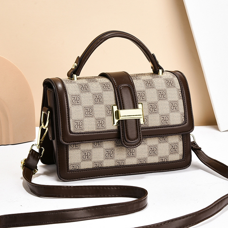 Luxury Brand Designer Bag 2025 New Fashion High-End Women's Bag Small Square Bag Versatile Ladies' Bag Single Shoulder Crossbody Bag Trendy