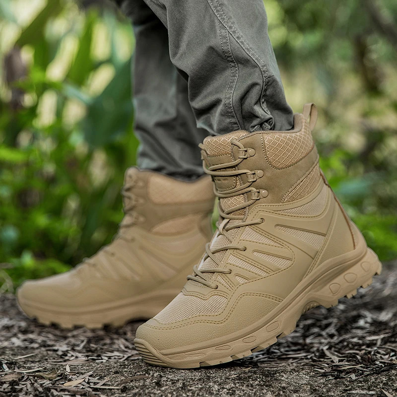 High Quality Camouflage Mens Hiking Boots Big Size 47 Training Tactical Boots Men Jungle Man Safety Shoes zapatos de senderismo 251021