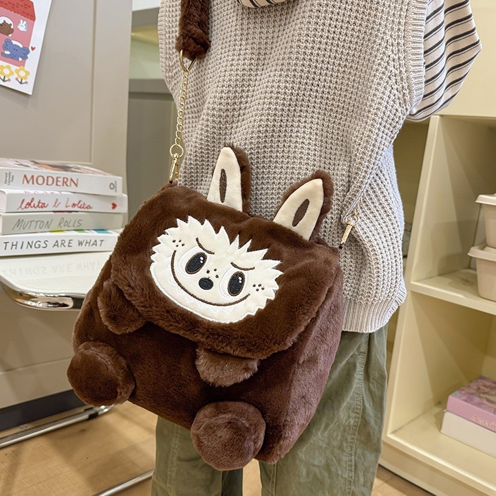New Cartoon Fashion Cute Children's Mini Backpack Plush Cute Girl Designer Backpack Boy Cute Single Shoulder Crossbody Bag